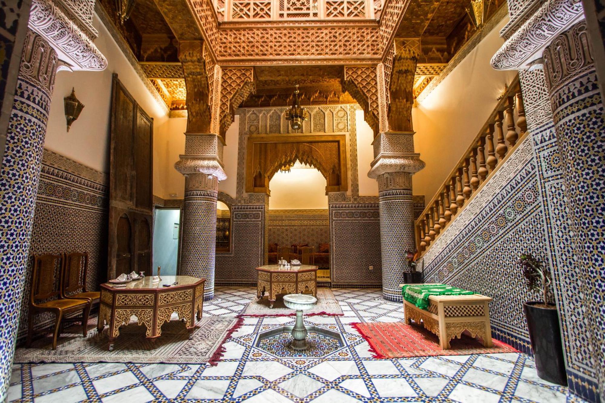 Riad Al Fassia Palace Hotel Fes Exterior photo